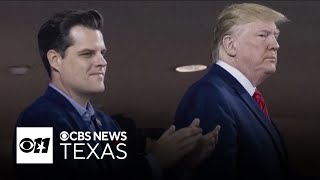 Presidentelect Donald Trump selects Rep Matt Gaetz as candidate for attorney general [upl. by Jackquelin]