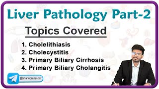 Liver Pathology  Cholelithiasis Cholecystitis Primaribiliary Cirrohosis and Cholangitis [upl. by Oenire]