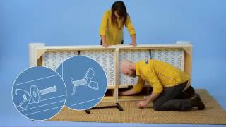 IKEA EKTORP Sofa and Chaise Assembly Instructions [upl. by Ahtaga]