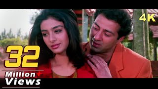 Saathiya Bin Tere Dil Mane Na  Bollywood 4K Video Song  Sunny Deol  Tabu  Kumar Sanu  Shilpa [upl. by Grayson934]