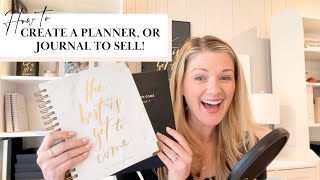 How to make a planner journal or devotional for profit Start your planner business [upl. by Fredenburg]