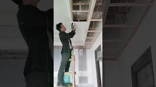 Ceiling ply board fitting [upl. by Ieso]