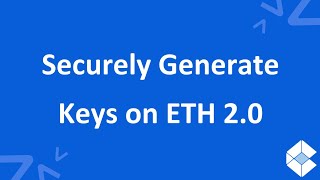 Securely generate keys on ETH 20 using a Linux Live CD USB [upl. by Audrey]