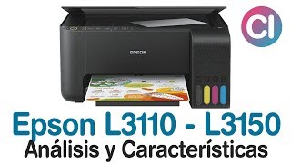 Impresora Multifuncional Epson L3110  L3150 Análisis y Características [upl. by Vinay308]