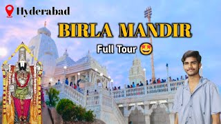 Birla Mandir in Hyderabad  Sri Venkateshwara Swami Temple  Temple vlog [upl. by Sitto]