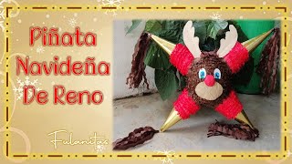 Piñata Navideña de Reno  Fulanitas [upl. by Carroll]