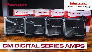 Pioneer Car Amplifiers GM Digital Series  Car Audio amp Security [upl. by Philine]