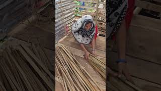 Worlds Cheapest Tent Making Complete Process Rs 25 Only shorts [upl. by Airdnassac677]