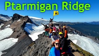 Ptarmigan Ridge Trail Hike How to get to Ptarmigan Ridge Mt Baker WA [upl. by Eneli]