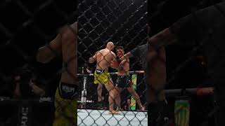 Jean Silvas combo to end round 2🥵 UFC UFCIndia UFCDenver [upl. by Chemarin]