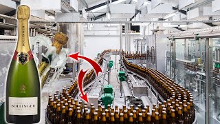 देखिये शेंपेन कैसे बनती है  How Champagne is Made in Factory [upl. by Laaspere]