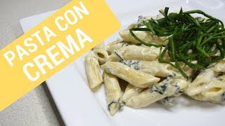 COMO HACER PASTA CON QUESO CREMA FÁCIL Y RAPIDO [upl. by Sidon1]