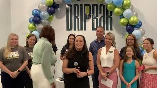 Ribbon Cutting Celebrating the Grand Opening of The DRIPBaR  Stafford [upl. by Aihsened]