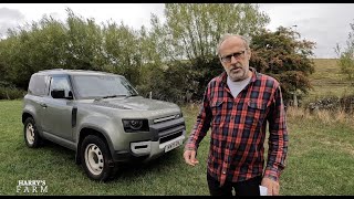 New Land Rover Defender 90 Hardtop 12 month review Is it a true farmers car [upl. by Rushing]