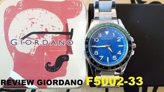 GIORDANO F500233 REVIEW [upl. by Lisabet]