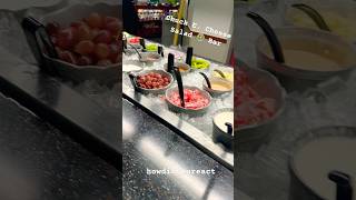 ChuckECheese AllYouCanEat Salad SaladBar youtubeshorts food foodshorts lettuce fruitsalad [upl. by Anzovin498]