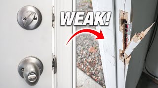 Why 90 Of Entry Doors FAIL STOP BreakIns NOW With These EASY Install How To DIY [upl. by Jody]