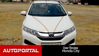 Honda City User Review  comfortable driving  Autoportal [upl. by Ellenij]