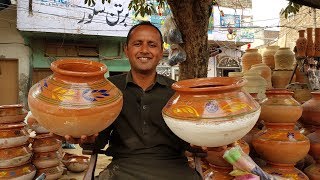 Mitti ke Bartan In Pakistan  Different Type of Mud Pot Vessels and Price  Village Food Secrets [upl. by Ahsyad]