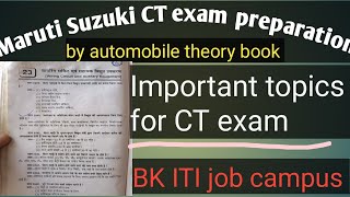 Nail Your Maruti Suzuki CT Exam with Top Test Answers [upl. by Kinemod]