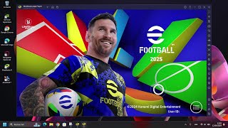 Download eFootball 2025 Mobile ON PC [upl. by Ahsied]