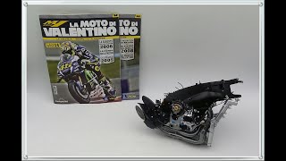 Valentino Rossi N 52 e 53 Yamaha YZR Gruppo pedana di destra e di sinistra e piastra di protezione [upl. by Oiratno]