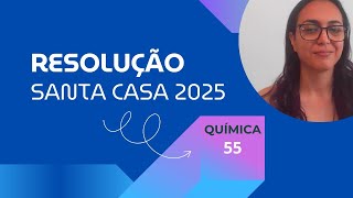 Resolução do vestibular Santa Casa 2024 55 O disprósio vestibularmedicina [upl. by Eeluj]