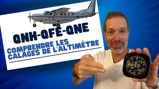 QFE QNH QNE comprendre les calages de laltimètre [upl. by Sarena231]