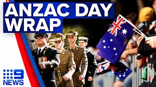 Wrap of Anzac Day 2023  9 News Australia [upl. by Funda]