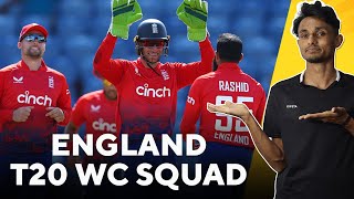 England ICC Mens T20 World Cup 2024 squad [upl. by Cari]