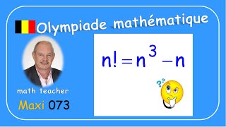 Olympiade mathématique 2024 Maxi 073 [upl. by Aver58]