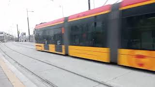 Tramwaj Warszawa kierunek Miasteczko Wilanów 13112024 Część 2 [upl. by Ann-Marie]