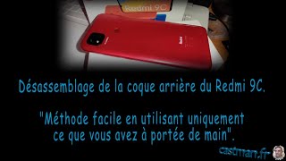 Désassemblage de la coque arrière du Redmi 9C avec nimporte quoi [upl. by Jere]