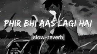 Phir Bhi Aas Lagi Hai Dil MeinFull Song Lyrics papaibhowal slowed  reverb [upl. by Alegnatal]