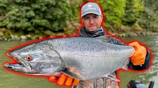 Columbia River Spring SALMON FISHING Catch amp COOK Salmon RECIPE On My PELLET GRILL [upl. by Horten]