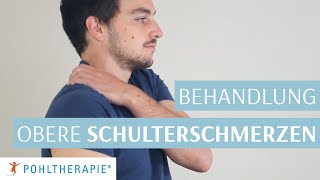 Schulterschmerzen Selbstbehandlung für Schmerzen oben an der Schulter [upl. by Sadoff]