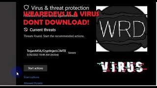 Proof WeareDevs Is a Virus Dont download Files In Wearedevs TROJAN [upl. by Franek]