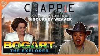 BOGART THE EXPLORER MEETS SIGOURNEY WEAVER quotChappiequot [upl. by Hearsh]