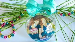 Easy Transparency Photo Ornaments [upl. by Garneau1]