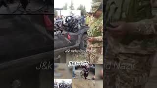 Accident at Tengpura Bypass reportedly two died in a tragic accident Srinagar Police [upl. by Sinnek931]