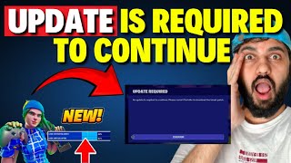 How to Fix an Update is Required to Continue Fortnite PS5 [upl. by Ardnalak]