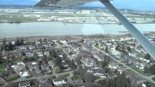 Amazing Landing at Vancouver Richmond Seaplane Base April 2nd 2011 [upl. by Novej5]