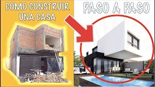 Como construir una casa PASO A PASO [upl. by Trust]