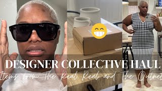 Designer Collective Tryon Haul  Luxury Items from The Real Real and The Outnet  wendiwiththeeye [upl. by Ongun]