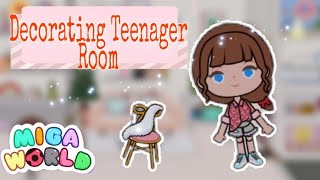 Decorating Teenager Room  Miga World [upl. by Aria389]