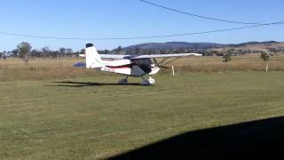 Skyranger Nynja Engine run and taxi [upl. by Naenaj]