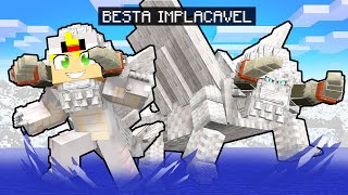 JOGANDO como BESTA IMPLACÁVEL no Minecraft Dragão Alfa [upl. by Ttessil60]