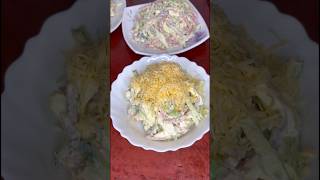 Korolevskiy salat рецепты foodblog uzbekfood mazzali salatlar салаты [upl. by Chuck]