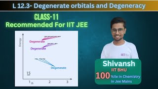 Degenerate orbitals and degeneracy class 11 structure of atom [upl. by Adnalu]