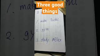 【Three good things】Sep 16 travelersnotebook travelersnote asmr healthandfitness トラベラーズノート [upl. by Erastes]